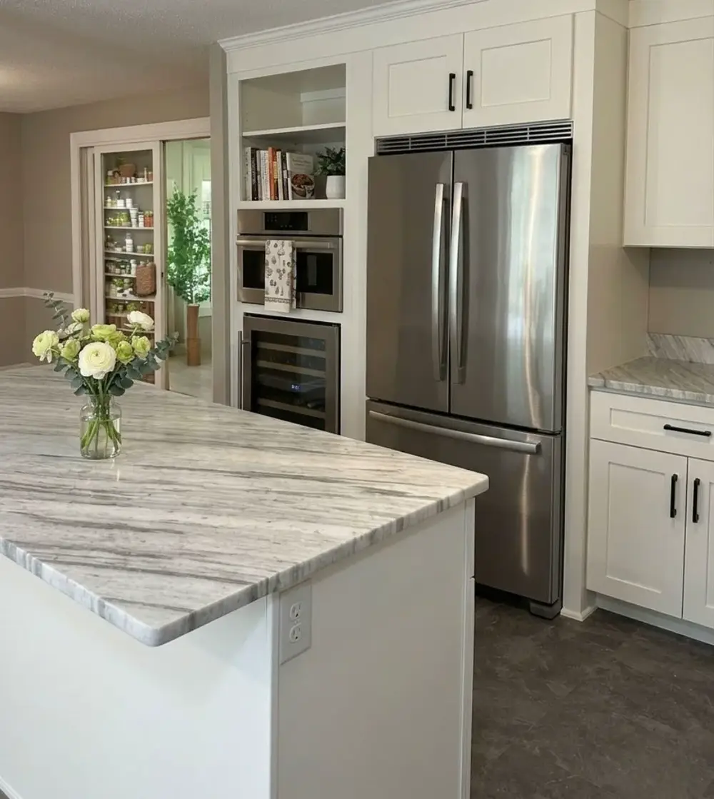 Marble countertop
