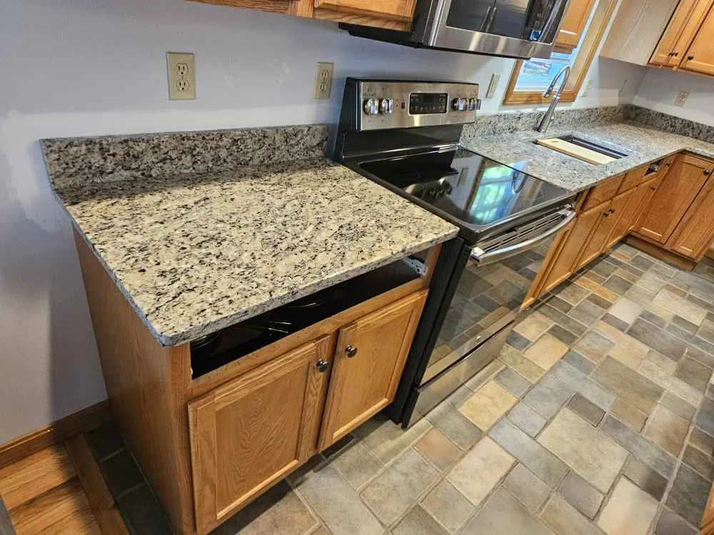 Honed finish