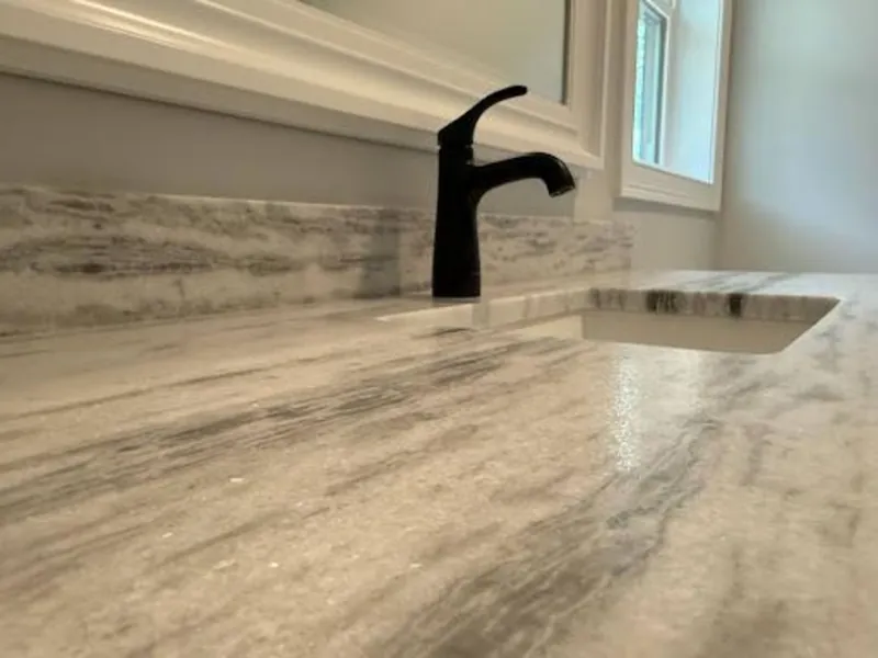 Stone laundry room countertop