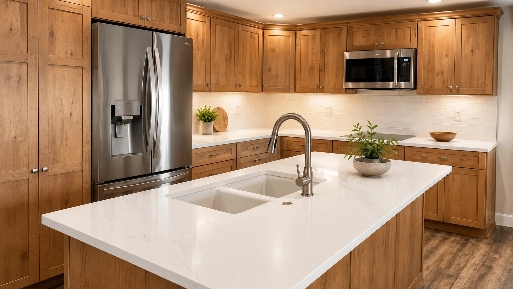 Trade and builder countertop project